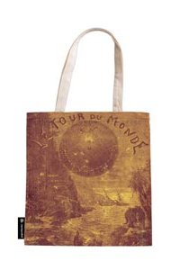 PAPERBLANKS BOLSO DE LIENZO VERNE, ALREDEDOR DEL MUNDO