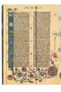 PAPERBLANKS BIBLIA DE GUTENBERG GENESIS MIDI LINEAS