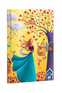 PAPERBLANKS HOJAS DE OTOÑO MILA MARQUIS MIDI LINEAS