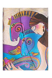 PAPERBLANKS MARIA Y LAS YEGUAS CABALLOS MISTICOS MINI LINEAS