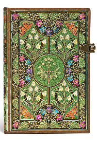 PAPERBLANKS POESIA EN FLOR POESIA EN FLOR MINI EN BLANCO BROCHE METAL