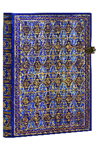 PAPERBLANKS BLUE RIHNE CASCADA FLUVIAL MIDI EN BLANCO 