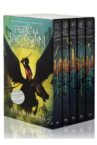 PERCY JACKSON AND THE OLYMPIANS BOXSET 5VOLS