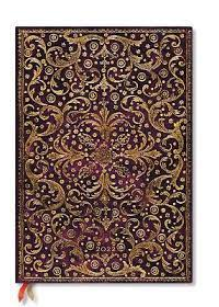 PAPERBLANKS Aurelia 2022 GRANDE PAG VERTICAL TAPA DURA CINTA ELASTICA