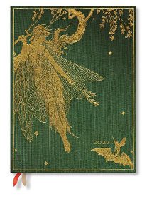 PAPERBLANKS HADA OLIVA 2022 ULTRA DIA POR PAG TAPA DURA CINTA ELASTICA