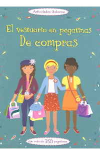 DE COMPRAS. EL VESTUARIO EN PEGATINAS