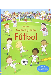 FUTBOL. COLOREO Y PEGO