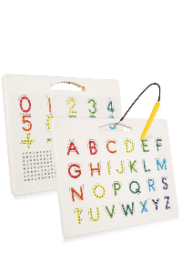 TABLA ALFA NUMERICO MAGNETICO MAGNETIC PAD LETRAS Y NUMEROS