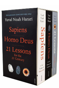 YUVAL NOAH HARARI BOX SET (SAPIENS, HOMO DEUS, 21 LESSONS FOR 21ST CENTURY)
