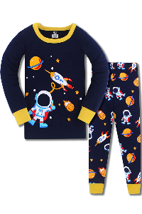 CONJUNTO DE PIJAMA POLO MANGA NIÑO