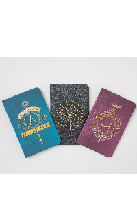 HARRY POTTER: SPELLS BOLSILLO CUADER COLLECTION (SET OF 3)
