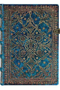 PAPERBLANKS AZURE EQUINOXE MIDI LINEAS