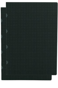 PAPERBLANKS CAHIER CIRCULO NEGRO SOBRE GRIS  A4 GRID 