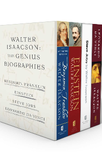 THE GENIUS BIOGRAPHIES: BENJAMIN FRANKLIN, EINSTEIN, STEVE JOBS, AN  LEONARDO DA VINCI