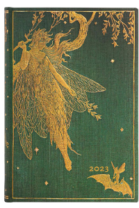 PAPERBLANKS 2023 DP 12 / OLIVE FAIRY / MINI / DAY