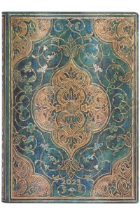 PAPERBLANKS 2023 FP 12 / TURQUOISE CHRONICLES / MIDI / DAY