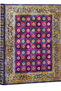 PAPERBLANKS CUADRICULA DE PUNTOS CELESTE AMANECER VENECIANO