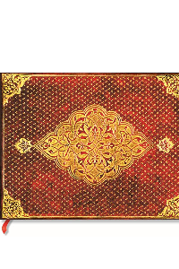 PAPERBLANKS GOLDEN TREFOIL / GOLDEN TREFOIL / GUEST / EN LINEAS