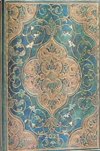 PAPERBLANKS CRONICAS TURQUESA MINI LINEAS