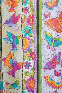 PAPERBLANKS HUMMINGBIRDS & BUTTERBYES MIDI SOLAPA EN BLANCO