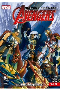 MARVEL AVENGERS NUEVOS Y DISTINTOS 01