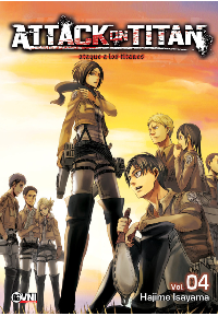 KODANSHA-ATTACK ON TITAN-#04 (5ta edición)