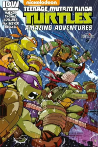 TEENAGE MUTANT NINJA TURTLES AMAZING ADVENTURES 2A
