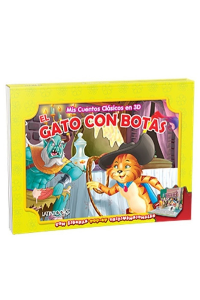 MIS CUENTOS 3D EL GATO CON BOTAS