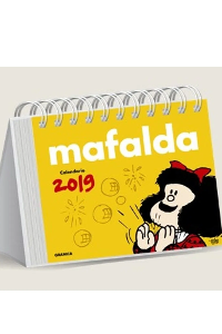 MAFALDA CALENDARIO 2019 CAJA AMARILLO