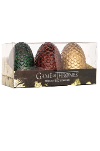 GAME OF THRONES: 1 pack SCULPTED DRAGON EGG VELA (GOLD)