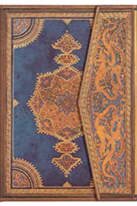 PAPERBLANKS SAFAVID BINDING ART / SAFAVID INDIGO / MIDI / UNL / SOLAPA