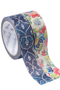 WASHI TAPE BLUE VELVET PEAR GARDEN