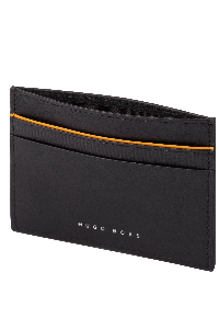 HUGO BOSS - PORTA TARJETAS GEAR BLACK YELLOW