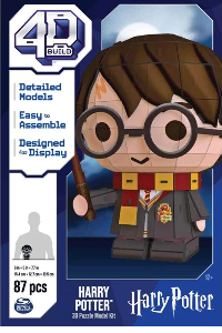 BOOK 4D BUILD, PERSONAJES DE HARRY POTTER.