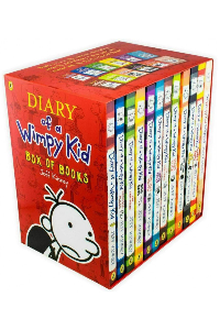 DIARY OF A WIMPY KID BOX OF BOOKS 12 COMPLETE COLLECTION SET NEW.
