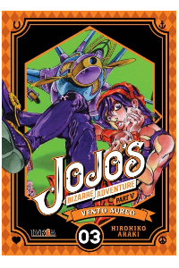 JOJOS BIZARRE ADVENTURE PARTE 5. VENTO AUREO 02. HIROHIKO ARAKI.