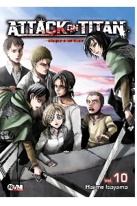 ATTACK ON TITAN VOL 10. HAJIME ISAYAMA.