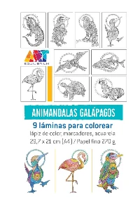 ANIMANDALAS GALAPAGOS - KIT ARTETERAPIA