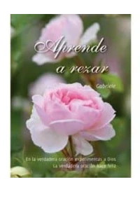 APRENDE A REZAR. GABRIELE.