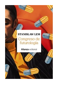 CONGRESO DE FUTUROLOGIA. STANISLAW, LEM.