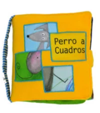 PERRO A CUADROS. ENTELA.