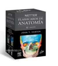 NETTER FLASHCARDS DE ANATOMIA 6ED. JOHN T. HANSEN.