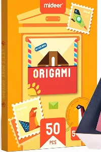 LETS MAKE ORIGAMI. LEVEL 3. 50 PCS. MIDEER.